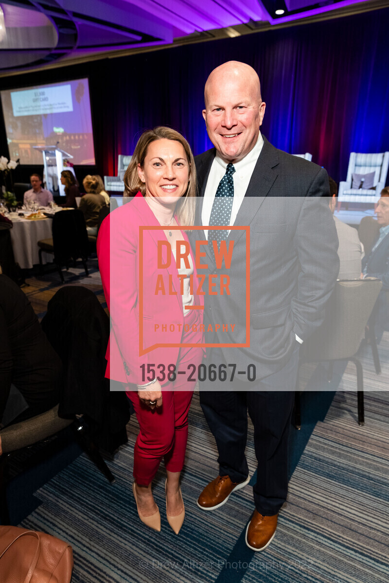 Wendy Suhr, Greg Suhr, ICA Cristo Rey Academy Annual Business Lunch, Hyatt Regency San Francisco. 5 Embarcadero Ctr, April 13th, 2022, Photo #1538-20667-0 Wendy Suhr, Greg Suhr, Photo #1538-20667-0