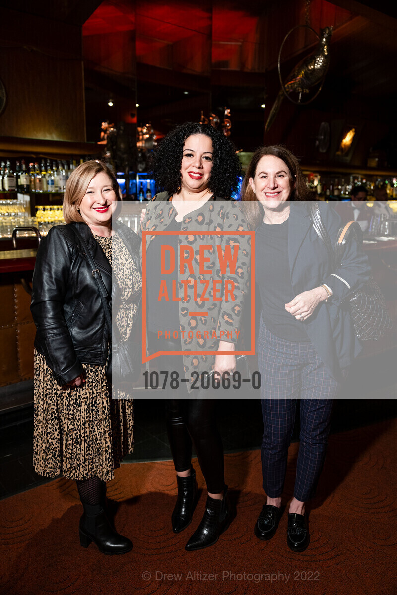Deidre Goodman, Elizabeth Velasco, Anna Tomasi, Gold Collective Book Launch, Bimbo's 365 Club, April 14th, 2022, Photo #1078-20669-0 Deidre Goodman, Elizabeth Velasco, Anna Tomasi, Photo #1078-20669-0