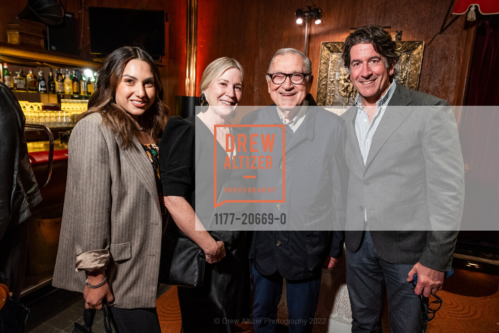 Sophia Waldman, Bronwyn Brunner, Graziano Cerchiai, Michael Cerchiai, Gold Collective Book Launch, Bimbo's 365 Club, April 14th, 2022, Photo #1177-20669-0 Sophia Waldman, Bronwyn Brunner, Graziano Cerchiai, Michael Cerchiai, Photo #1177-20669-0