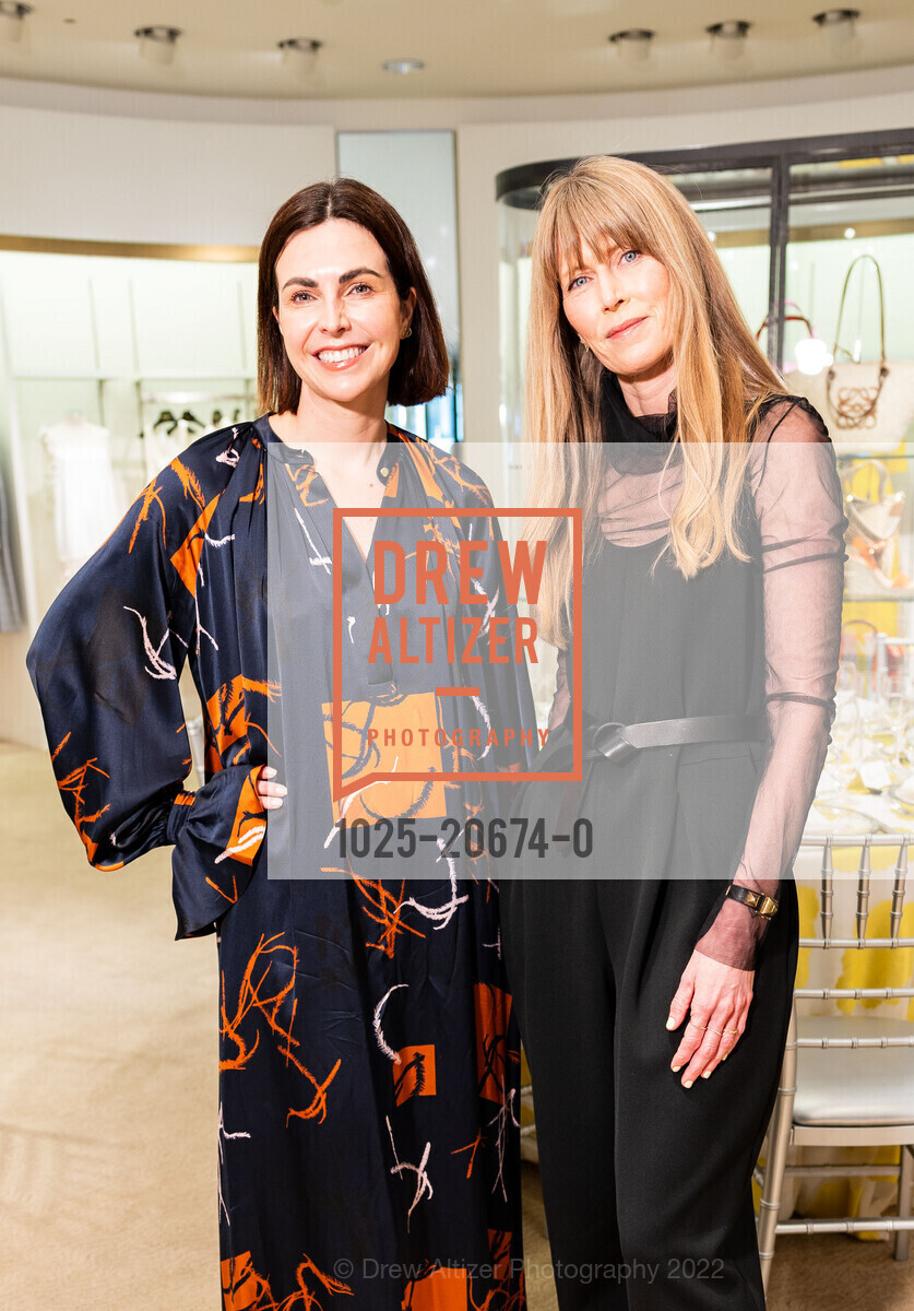 Jen Serek, Nancy Rogers Ray, Neiman Marcus Luncheon and Fashion Show with Lisa Aiken, Neiman Marcus, Designer Apparel - Level 3. 150 Stockton St, April 21st, 2022, Photo #1025-20674-0 Jen Serek, Nancy Rogers Ray, Photo #1025-20674-0