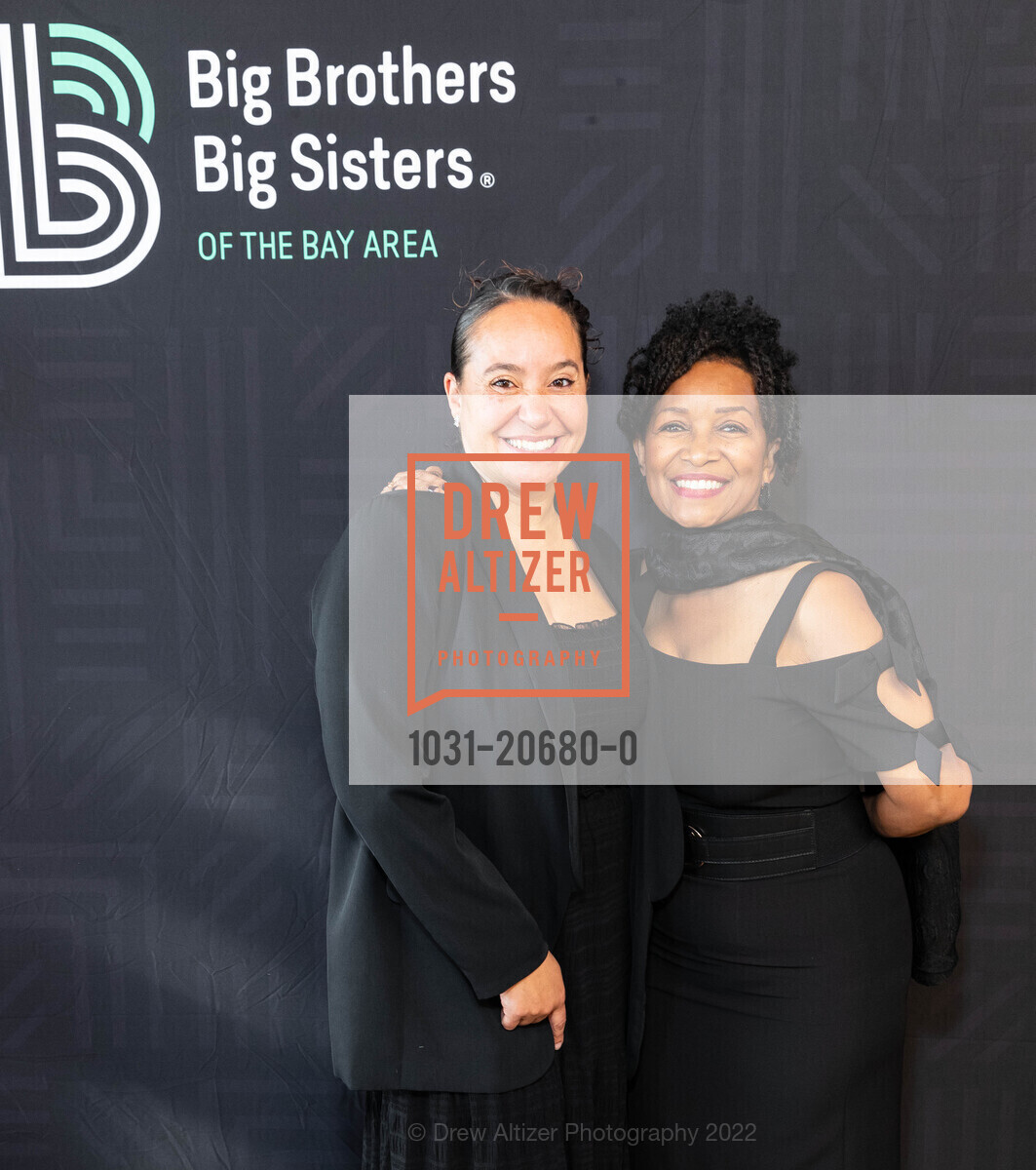 Florence Parks, Arthelle Porter Burns, Big Brothers Big Sisters of the Bay Area Gala, Presidio Golf Course. 300 Finley Rd, April 22nd, 2022, Photo #1031-20680-0 Florence Parks, Arthelle Porter Burns, Photo #1031-20680-0