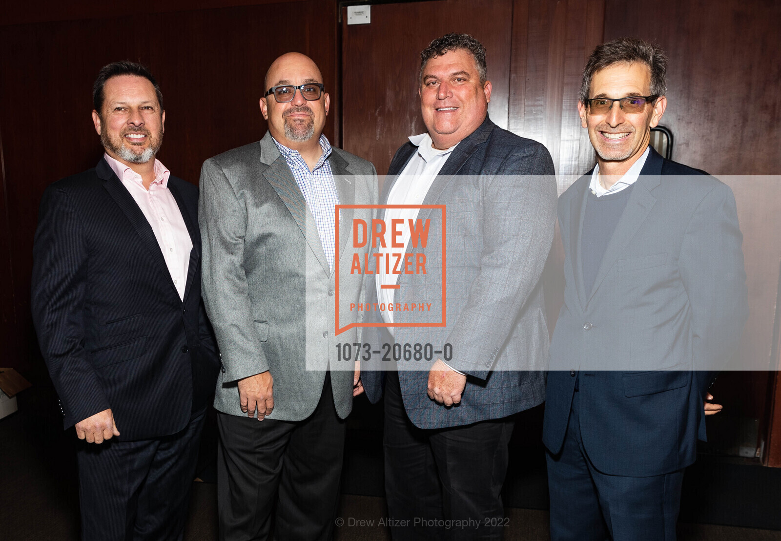 Simon Aldridge, Matt Katz, Dan Lawrence, Big Brothers Big Sisters of the Bay Area Gala, Presidio Golf Course. 300 Finley Rd, April 22nd, 2022, Photo #1073-20680-0 Simon Aldridge, Matt Katz, Dan Lawrence, Photo #1073-20680-0