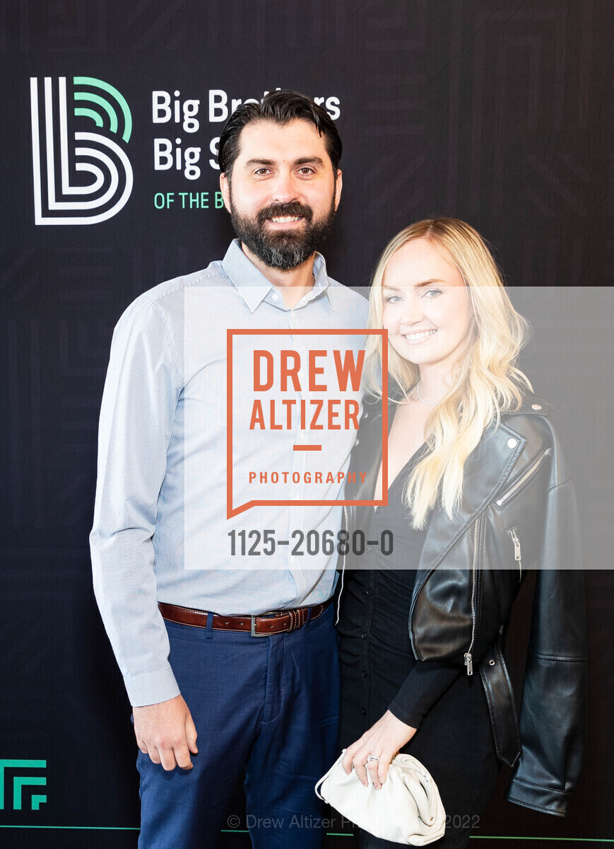 Blaze Kuklinski, Danielle Christensen, Big Brothers Big Sisters of the Bay Area Gala, Presidio Golf Course. 300 Finley Rd, April 22nd, 2022, Photo #1125-20680-0 Blaze Kuklinski, Danielle Christensen, Photo #1125-20680-0