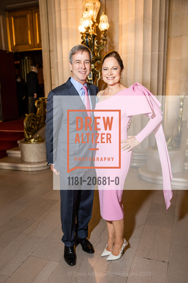 Bob Shaw, Diedre Shaw, SF Ballet Celebration of Helgi Tomasson, San Francisco War Memorial and Performing Arts Center. 301 Van Ness Ave San Francisco, April 24th, 2022, Photo #1181-20681-0 Bob Shaw, Diedre Shaw, Photo #1181-20681-0