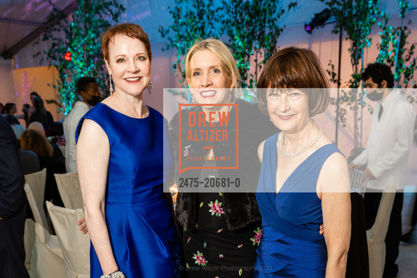 Rachel Moore, Jennifer Walske, Debra Bernard, SF Ballet Celebration of Helgi Tomasson, San Francisco War Memorial and Performing Arts Center. 301 Van Ness Ave San Francisco, April 24th, 2022, Photo #2475-20681-0 Rachel Moore, Jennifer Walske, Debra Bernard, Photo #2475-20681-0