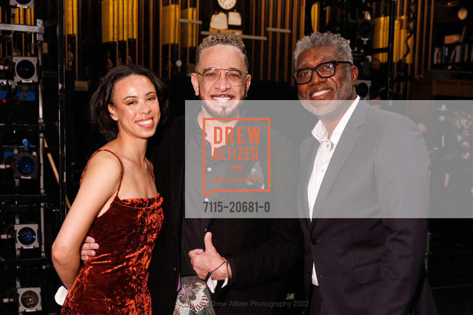 Nikisha Fogo, Dwight Rhoden, Christopher Dennis, SF Ballet Celebration of Helgi Tomasson, San Francisco War Memorial and Performing Arts Center. 301 Van Ness Ave San Francisco, April 24th, 2022, Photo #7115-20681-0 Nikisha Fogo, Dwight Rhoden, Christopher Dennis, Photo #7115-20681-0