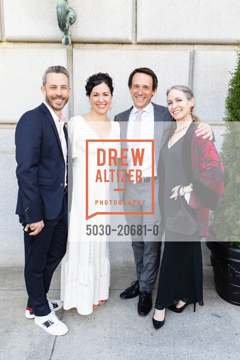 Nicolas Blanc, Kristen Long, James Sofranko, Tina LeBlanc, SF Ballet Celebration of Helgi Tomasson, San Francisco War Memorial and Performing Arts Center. 301 Van Ness Ave San Francisco, April 24th, 2022, Photo #5030-20681-0 Nicolas Blanc, Kristen Long, James Sofranko, Tina LeBlanc, Photo #5030-20681-0
