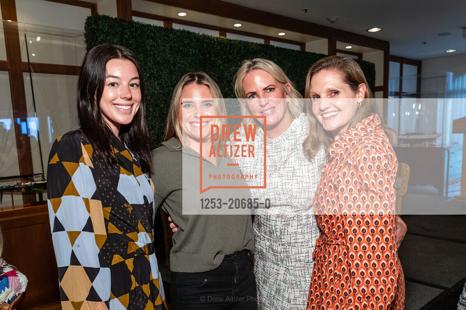 Kendall Kerr, Maddy Mazzoli, Monica Pauly, Annie Lowengart, Children of Shelters Luncheon, St. Francis Yacht Club. 99 Yacht Rd, Photo #1253-20685-0 Kendall Kerr, Maddy Mazzoli, Monica Pauly, Annie Lowengart, Photo #1253-20685-0