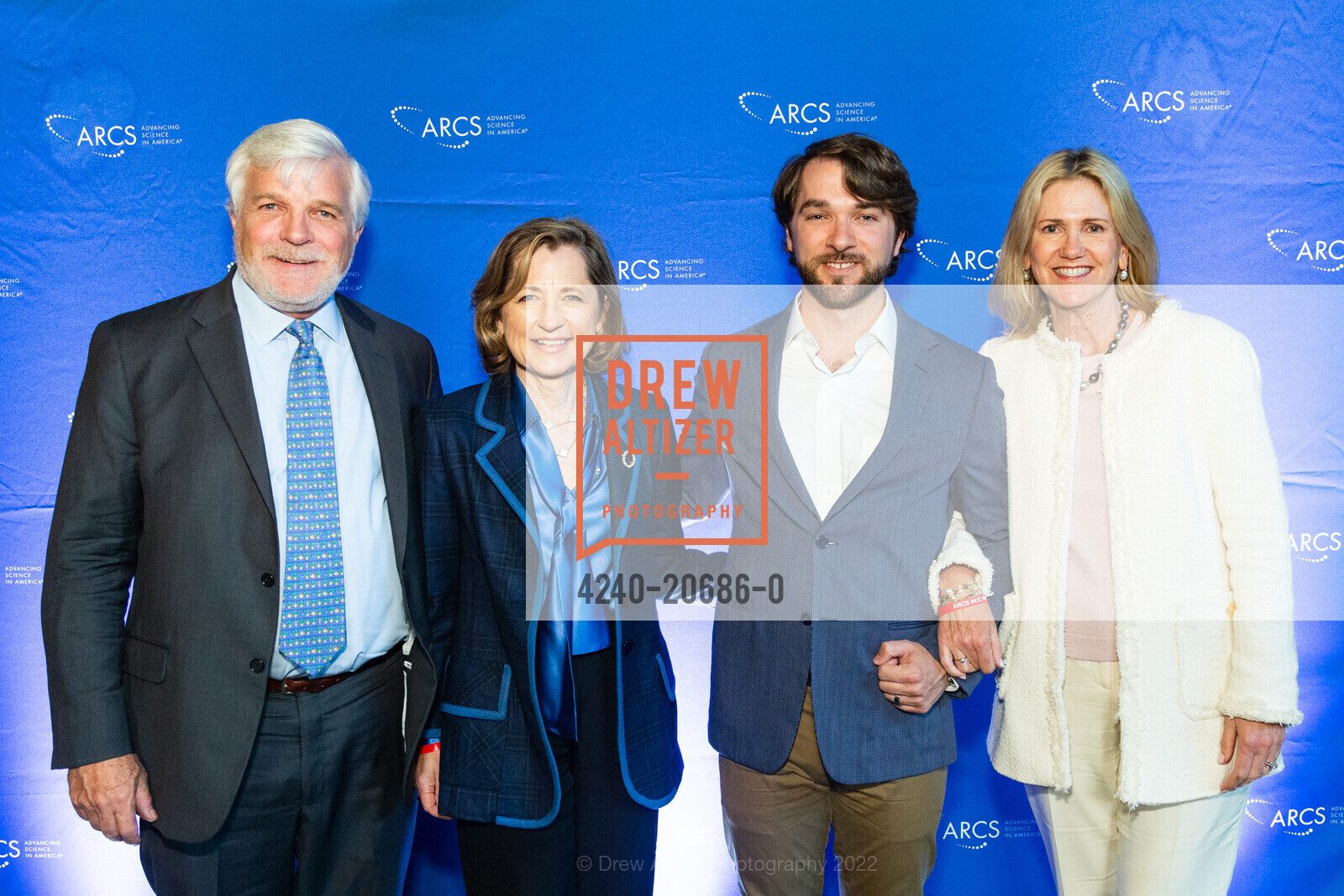 Clark Callander, Barbee Callander, Elizabeth Callander, John Callander, ARCS NCC An Affair to Remember, Celebrating Scholar Advancements in Science, Palace of Fine Arts. 3601 Lyon Street, April 28th, 2022, Photo #4240-20686-0 Clark Callander, Barbee Callander, Elizabeth Callander, John Callander, Photo #4240-20686-0
