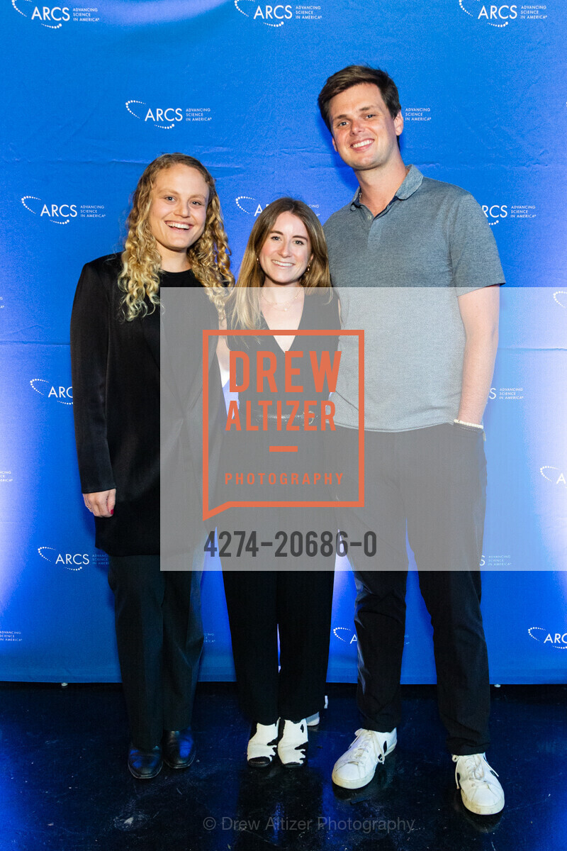 Annabelle Ostrow, Jenna Gores, Nick Watkins, ARCS NCC An Affair to Remember, Celebrating Scholar Advancements in Science, Palace of Fine Arts. 3601 Lyon Street, Photo #4274-20686-0 Annabelle Ostrow, Jenna Gores, Nick Watkins, Photo #4274-20686-0