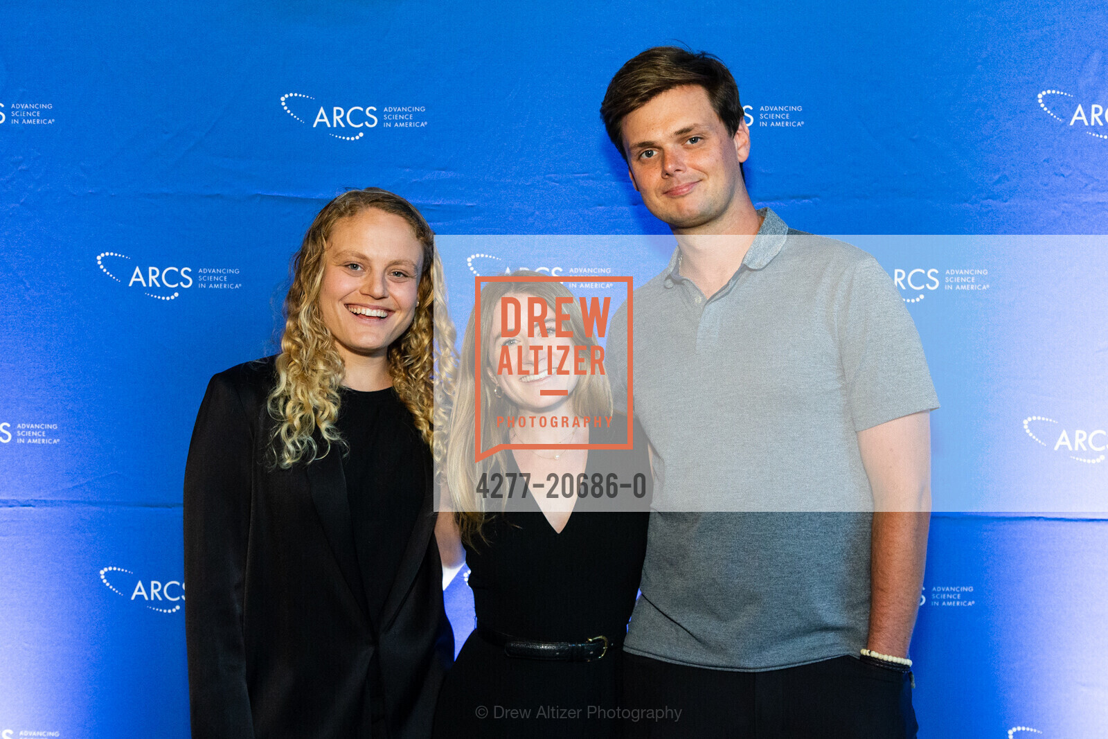 Annabelle Ostrow, Jenna Gores, Nick Watkins, ARCS NCC An Affair to Remember, Celebrating Scholar Advancements in Science, Palace of Fine Arts. 3601 Lyon Street, Photo #4277-20686-0 Annabelle Ostrow, Jenna Gores, Nick Watkins, Photo #4277-20686-0