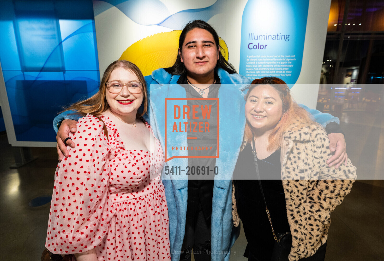 Rebecca Young, Andres Estrella, Addy Mena, California Academy of Sciences BIG BANG | NEXT WAVE Gala, Academy of Sciences. 55 Music Concourse Dr, Photo #5411-20691-0 Rebecca Young, Andres Estrella, Addy Mena, Photo #5411-20691-0