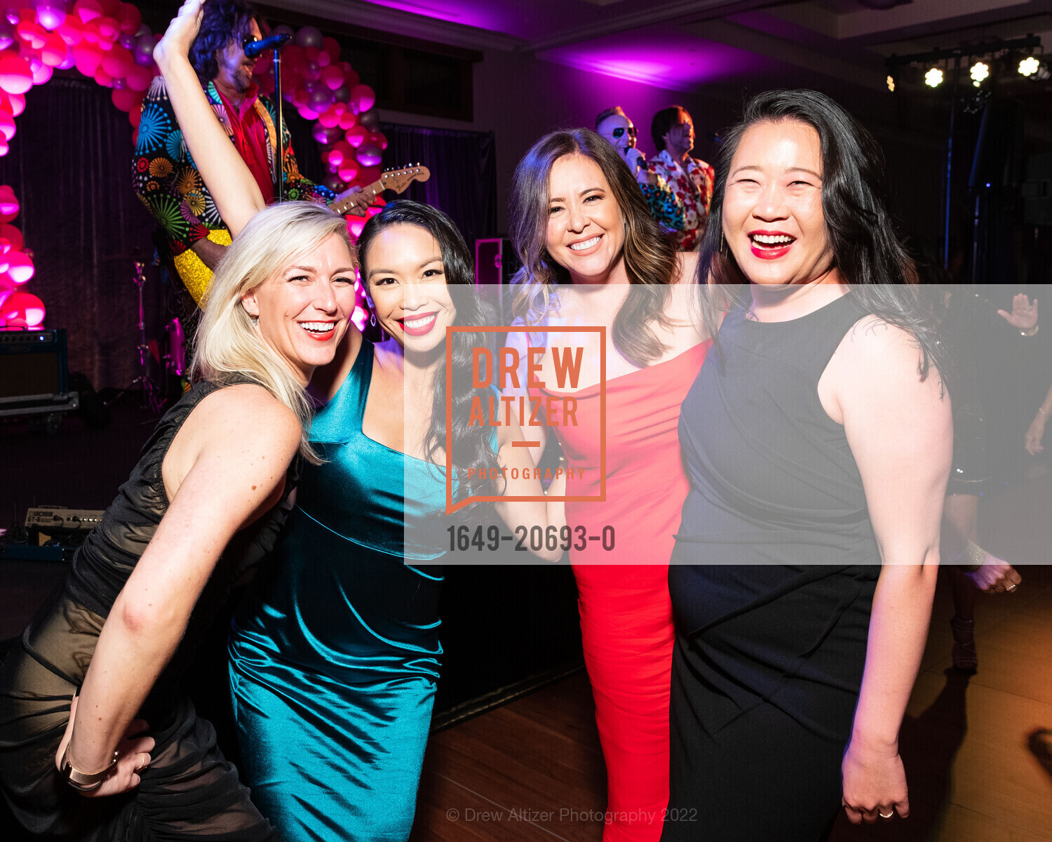 Jackie Daily, Maggie Chan, Renee Wellswood, Christine Wangt, Marin Valentine’s Ball, 333 Biscayne Dr. 333 Biscayne Dr, April 29th, 2022, Photo #1649-20693-0 Jackie Daily, Maggie Chan, Renee Wellswood, Christine Wangt, Photo #1649-20693-0