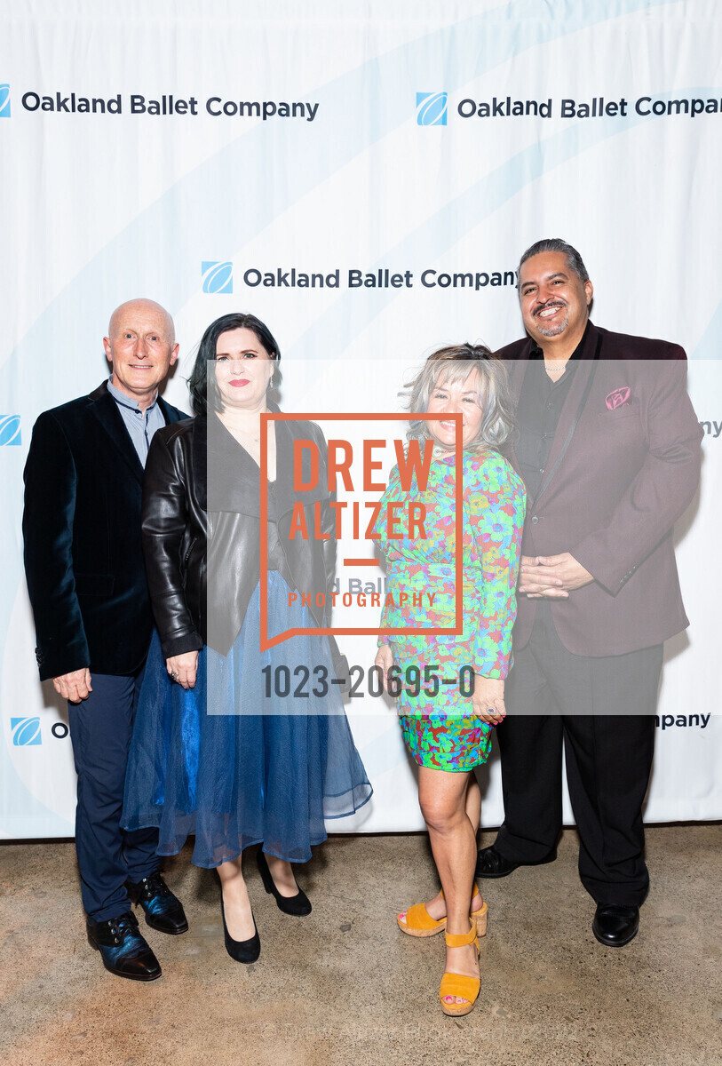 Graham Lustig, Sarah Kidder, Annie Flores, Abel Guillen, Oakland Ballet Company's LEGACY GALA, Oakland Ballet. 252 2nd St, April 30th, 2022, Photo #1023-20695-0 Graham Lustig, Sarah Kidder, Annie Flores, Abel Guillen, Photo #1023-20695-0