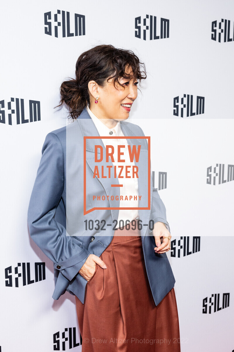 Sandra Oh, SFFILM Festival Red Carpet Arrivals for Michelle Yeoh in conversation with Sandra Oh, Spark Arts, April 29th, 2022, Photo #1032-20696-0 Sandra Oh, Photo #1032-20696-0
