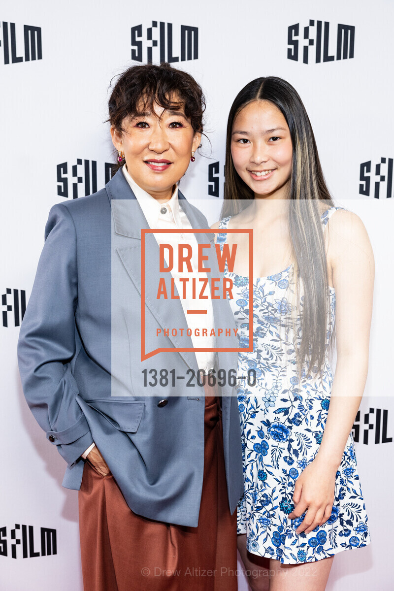 Sandra Oh, Catherine Hou, SFFILM Festival Red Carpet Arrivals for Michelle Yeoh in conversation with Sandra Oh, Spark Arts, April 29th, 2022, Photo #1381-20696-0 Sandra Oh, Catherine Hou, Photo #1381-20696-0