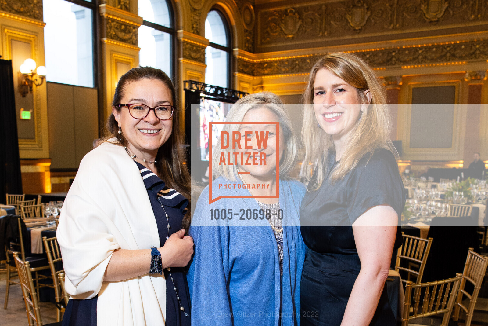 Ola Pyzik, Shelley Yim, Beth Wolter, Compass Family Services Spring Benefit, The Hibernia. 1 Jones St, May 3rd, 2022, Photo #1005-20698-0 Ola Pyzik, Shelley Yim, Beth Wolter, Photo #1005-20698-0