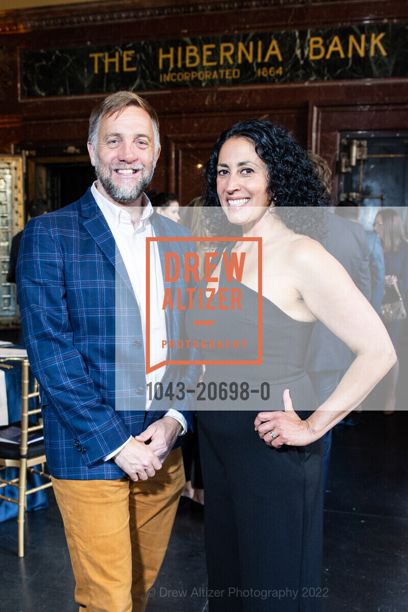 Karl Robillard, Erica Nunez, Compass Family Services Spring Benefit, The Hibernia. 1 Jones St, May 3rd, 2022, Photo #1043-20698-0 Karl Robillard, Erica Nunez, Photo #1043-20698-0