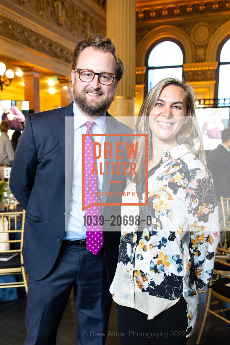 Andrew Lueck, Amber Goldstein, Compass Family Services Spring Benefit, The Hibernia. 1 Jones St, May 3rd, 2022, Photo #1039-20698-0 Andrew Lueck, Amber Goldstein, Photo #1039-20698-0