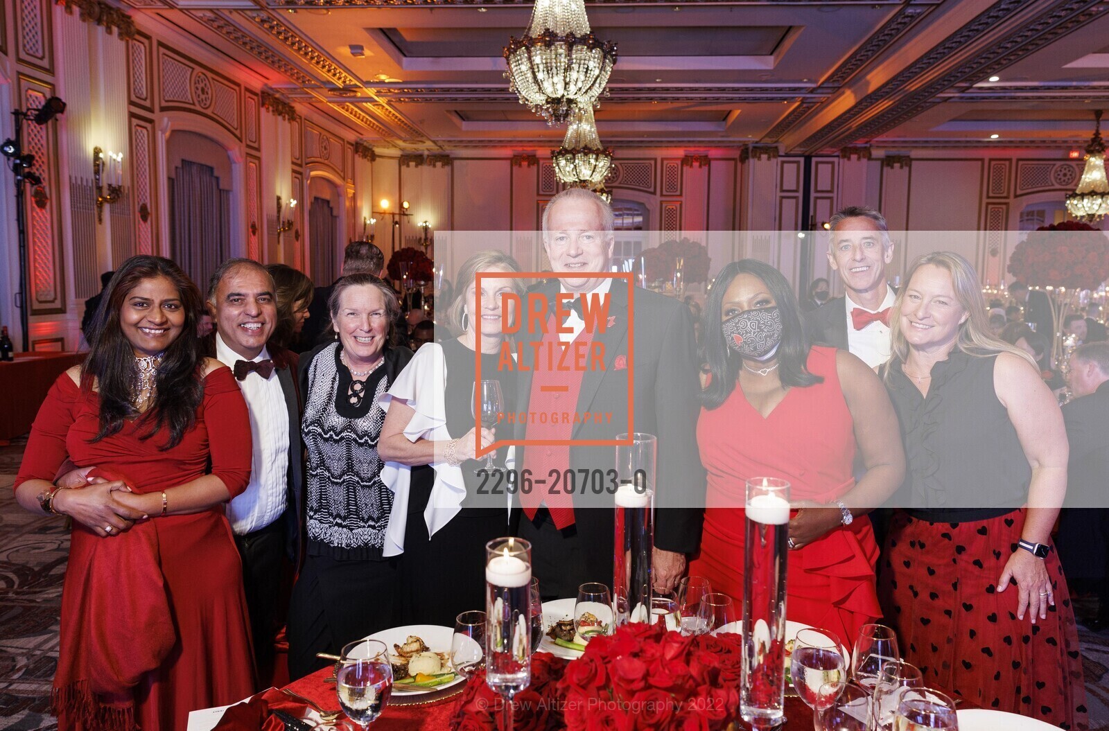 Rhonda Larsen, Bob Harrington, Michelle Albert, The HEART BALL Benefiting The American Heart Association, Palace Hotel. 2 New Montgomery St, May 7th, 2022, Photo #2296-20703-0 Rhonda Larsen, Bob Harrington, Michelle Albert, Photo #2296-20703-0