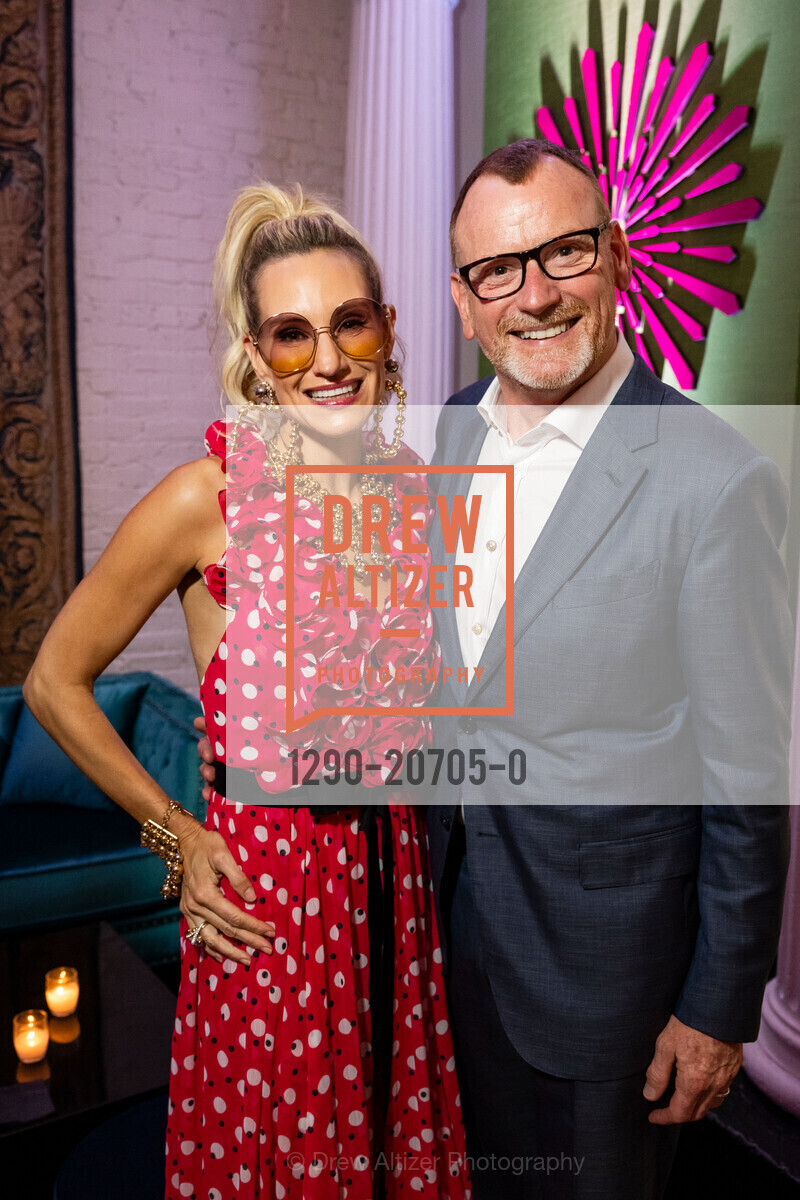 Rachael Bowman, Mark Sullivan, SF Opera Guild Carolina Herrera Fashion Show Grand Benefactor Reception 2022, Villa Taverna. 27 Hotaling Pl, Photo #1290-20705-0 Rachael Bowman, Mark Sullivan, Photo #1290-20705-0