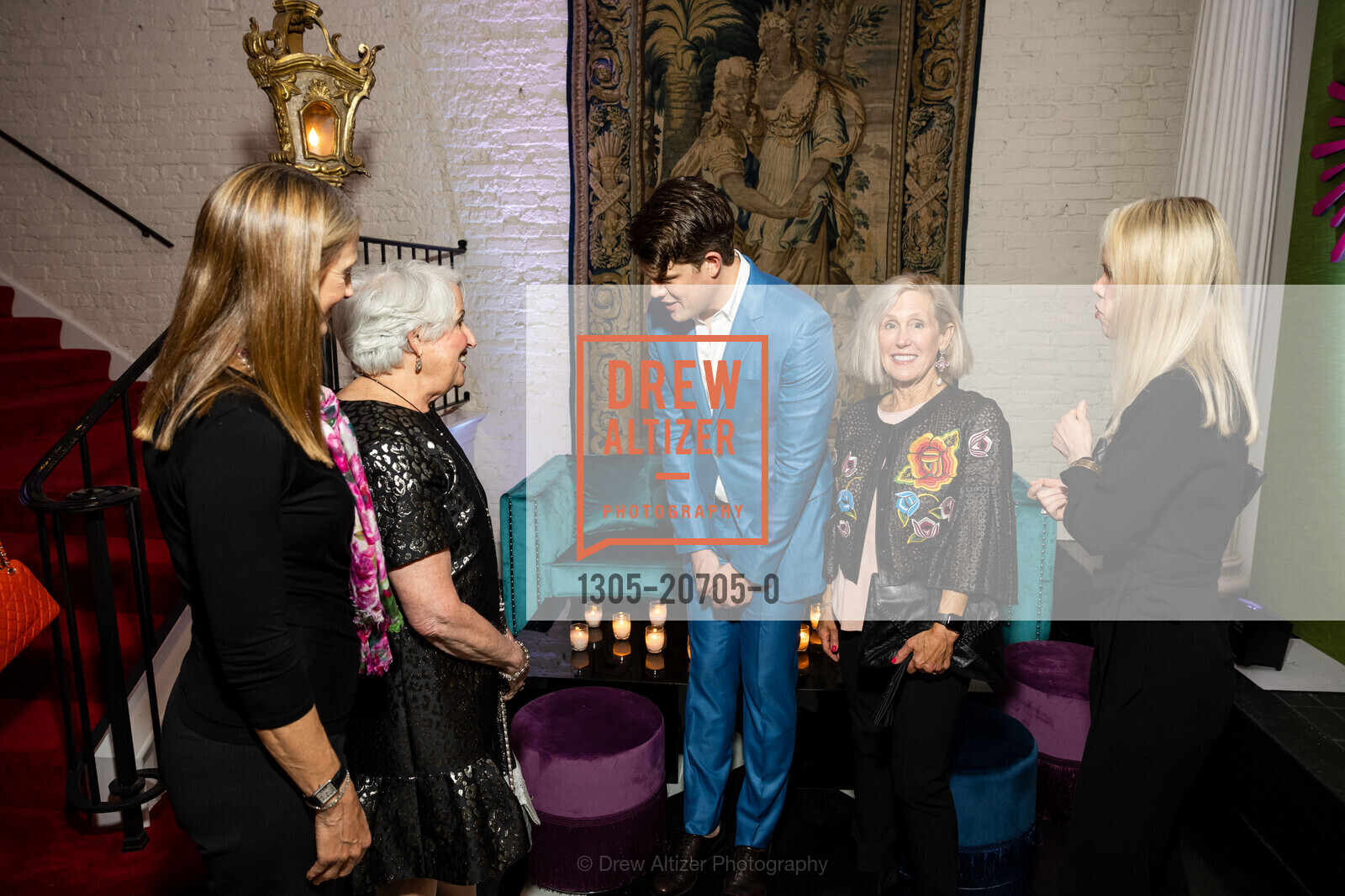 Karen Kubin, Wes Gordon, Kathy Huber, Shannon Cronan, SF Opera Guild Carolina Herrera Fashion Show Grand Benefactor Reception 2022, Villa Taverna. 27 Hotaling Pl, Photo #1305-20705-0 Karen Kubin, Wes Gordon, Kathy Huber, Shannon Cronan, Photo #1305-20705-0