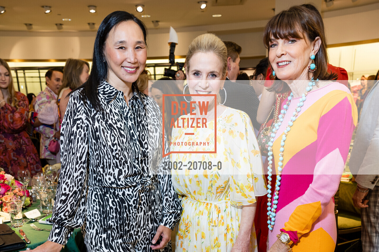 Carolyn Chang, Lisa Goldman, Allison Speer, SF Opera Guild and Neiman Marcus San Francisco Present Carolina Herrera w/Special Appearance by Creative Director Wes Gordon, Neiman Marcus. 150 Stockton, May 11th, 2022, Photo #2002-20708-0 Carolyn Chang, Lisa Goldman, Allison Speer, Photo #2002-20708-0