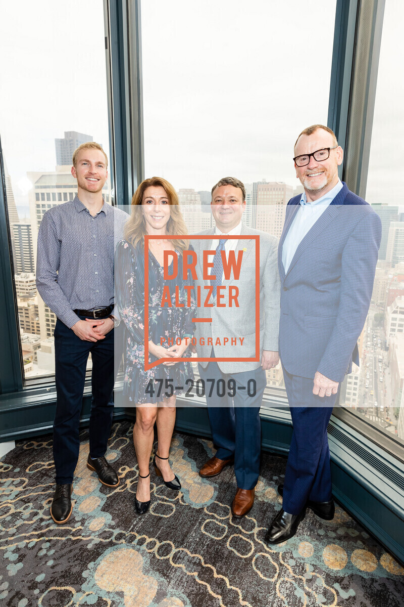 Eric Nogeri, Angie Clifton, Ben Horne, Mark Sullivan, Union Square Alliance Lunch Gala, 355 Powel. 355 Powel, May 6th, 2022, Photo #475-20709-0 Eric Nogeri, Angie Clifton, Ben Horne, Mark Sullivan, Photo #475-20709-0