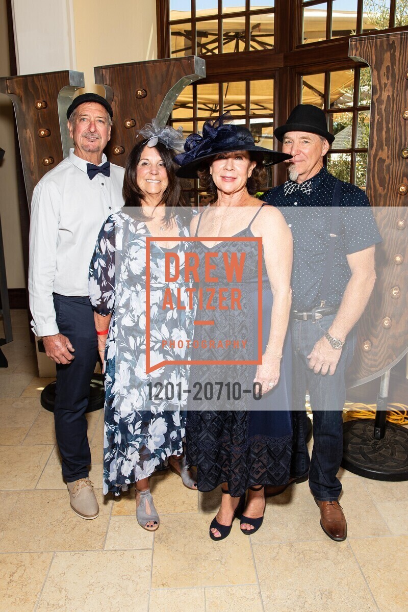 Nancy Acevedo, Billy Acevedo, Robin McGee, Dennis McGee, Kendall Jackson hosts a Kentucky Derby Party 2022, Kendall Jackson Winery, May 7th, 2022, Photo #1201-20710-0 Nancy Acevedo, Billy Acevedo, Robin McGee, Dennis McGee, Photo #1201-20710-0