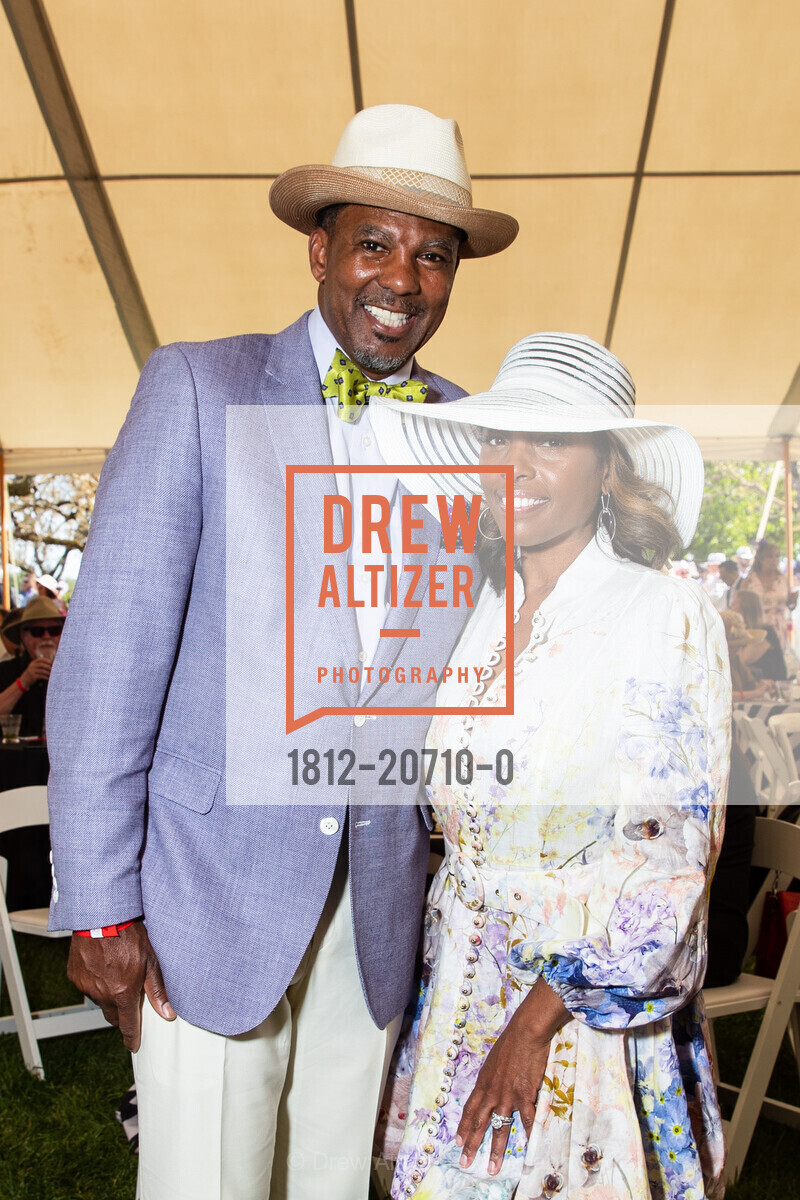 Cecil Whitmore, Simone Whitmore, Kendall Jackson hosts a Kentucky Derby Party 2022, Kendall Jackson Winery, May 7th, 2022, Photo #1812-20710-0 Cecil Whitmore, Simone Whitmore, Photo #1812-20710-0