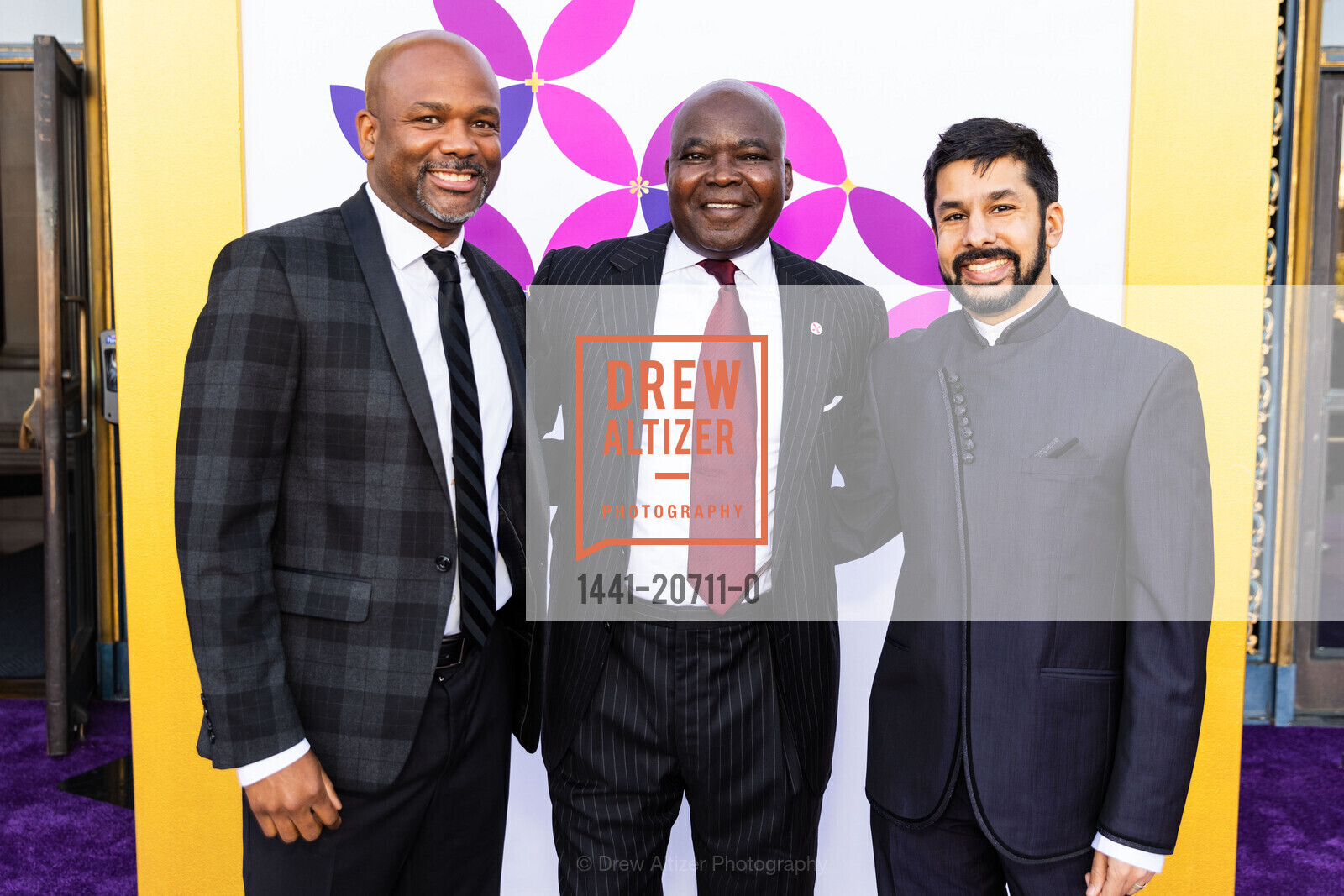 Dennis Butts, Remi Kajogbola, Humankindness Gala, SF City Hall. 1 Dr Carlton B Goodlett Pl, Photo #1441-20711-0 Dennis Butts, Remi Kajogbola, Photo #1441-20711-0