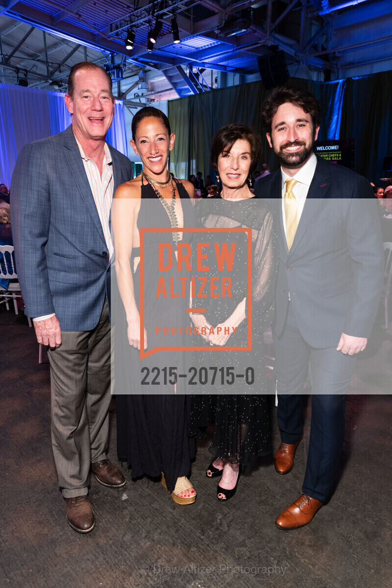 Chris Dressel, Pamela Dal Bozzo, Lee Flynn, Benjamin Libby, Star Chefs and Vintners Gala 2022 Meals on Wheels San Francisco, Fort Mason Festival Pavillion, Photo #2215-20715-0 Chris Dressel, Pamela Dal Bozzo, Lee Flynn, Benjamin Libby, Photo #2215-20715-0