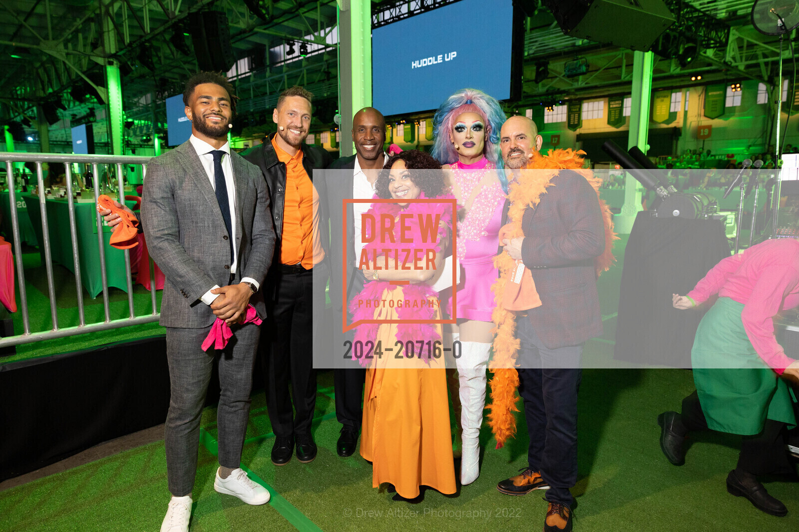 Hunter Pence, Barry Bonds, Renel Brooks-Moon, Pollo Del Mar, Fernando Ventura, Photo #2024-20716-0