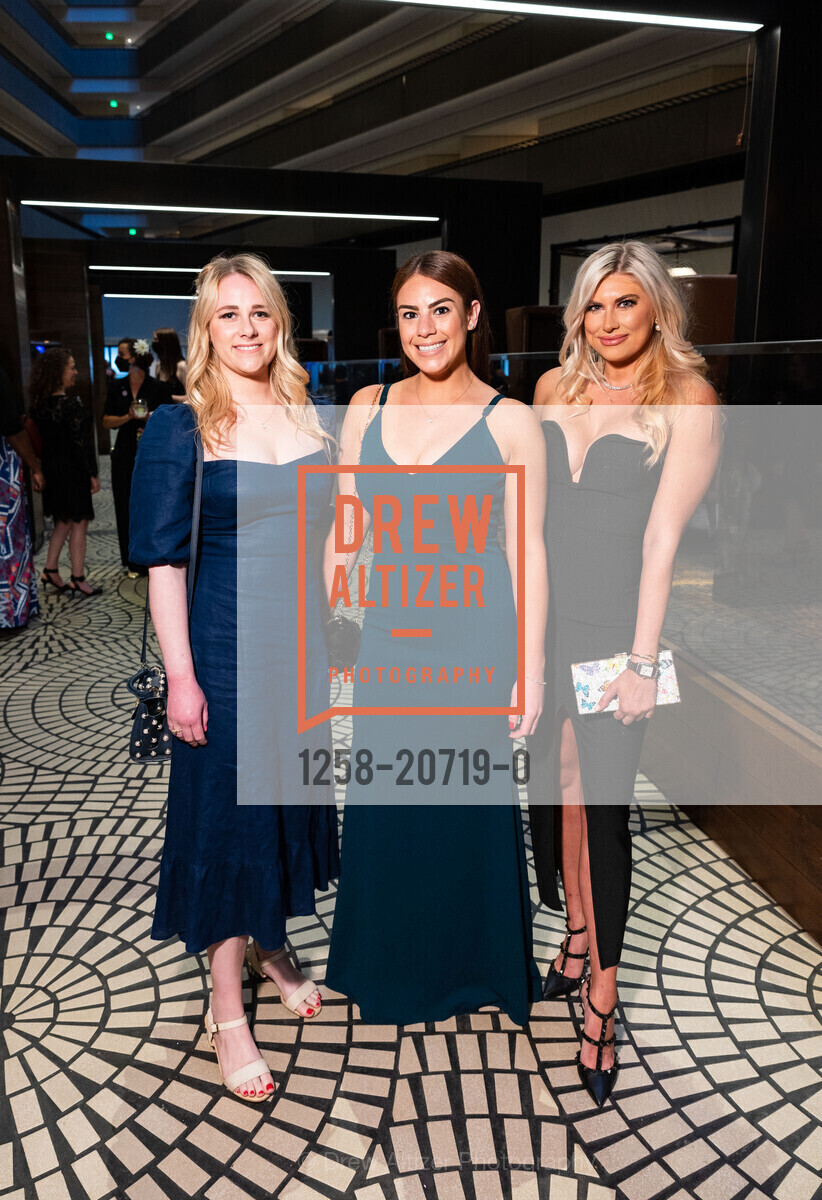 Alexandra Armando, Pareesa Naghavi, Jessie Carter, Make-A-Wish Annual Gala, Hyatt Regency San Francisco. 5 Embarcadero Ctr, Photo #1258-20719-0 Alexandra Armando, Pareesa Naghavi, Jessie Carter, Photo #1258-20719-0