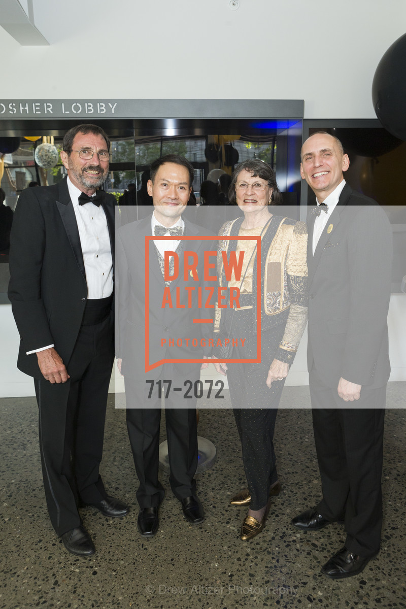 Patrick Lee, Bob Dathe, Carlotta Dathe, Doug Francomano, A.C.T. 50th Anniversary Gala, 1127 Market St. 1127 Market Street san francisco, California, Photo #717-2072 Patrick Lee, Bob Dathe, Carlotta Dathe, Doug Francomano, Photo #717-2072