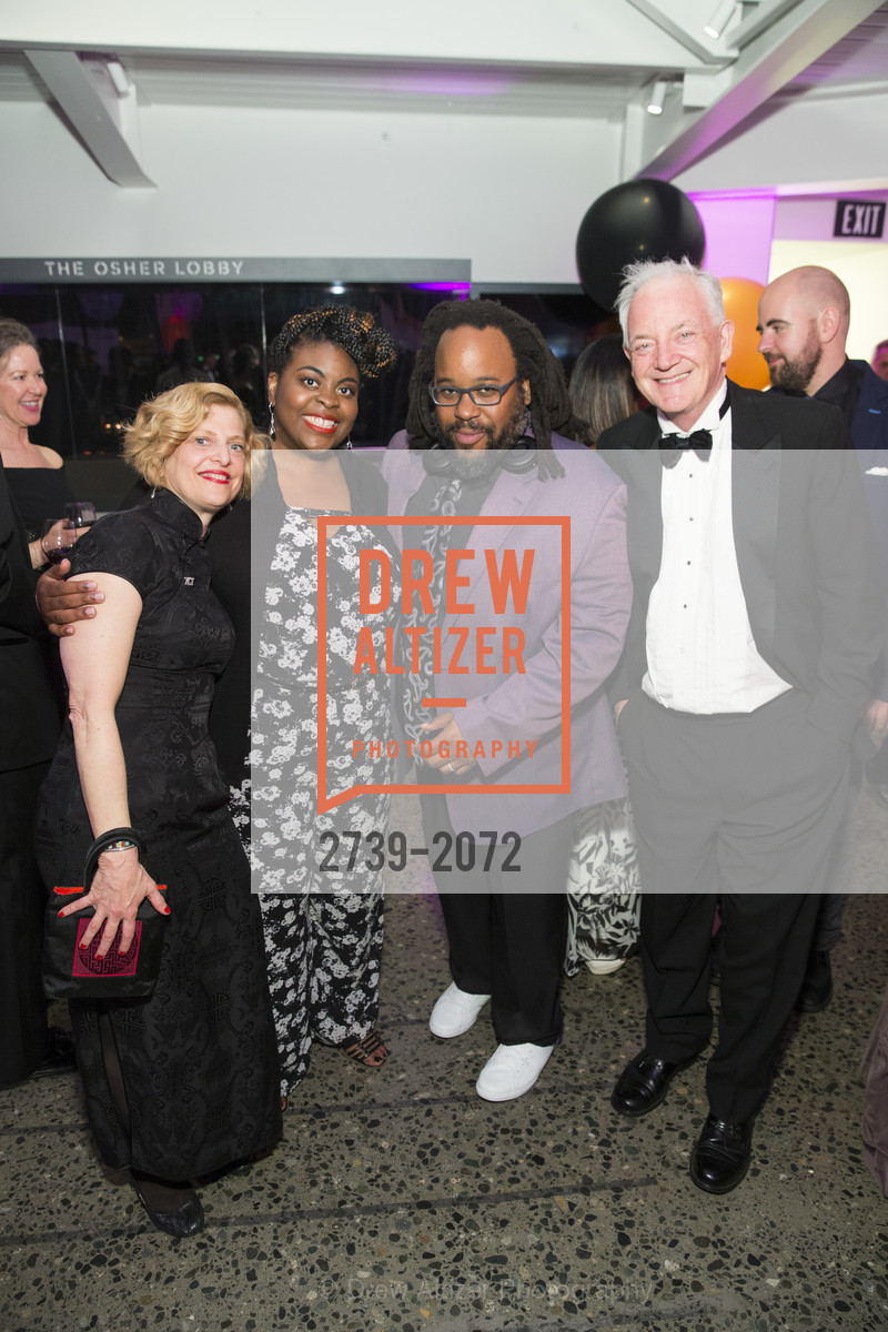 Carey Perloff, Lateefah Holder, Jacob Ming-Trent, Anthony Giles, A.C.T. 50th Anniversary Gala, 1127 Market St. 1127 Market Street san francisco, California, Photo #2739-2072 Carey Perloff, Lateefah Holder, Jacob Ming-Trent, Anthony Giles, Photo #2739-2072