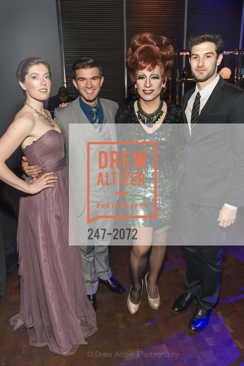 Lily Narbonne, Albert Rubio, Jef Valentine, Justin Genna, A.C.T. 50th Anniversary Gala, 1127 Market St. 1127 Market Street san francisco, California, Photo #247-2072 Lily Narbonne, Albert Rubio, Jef Valentine, Justin Genna, Photo #247-2072