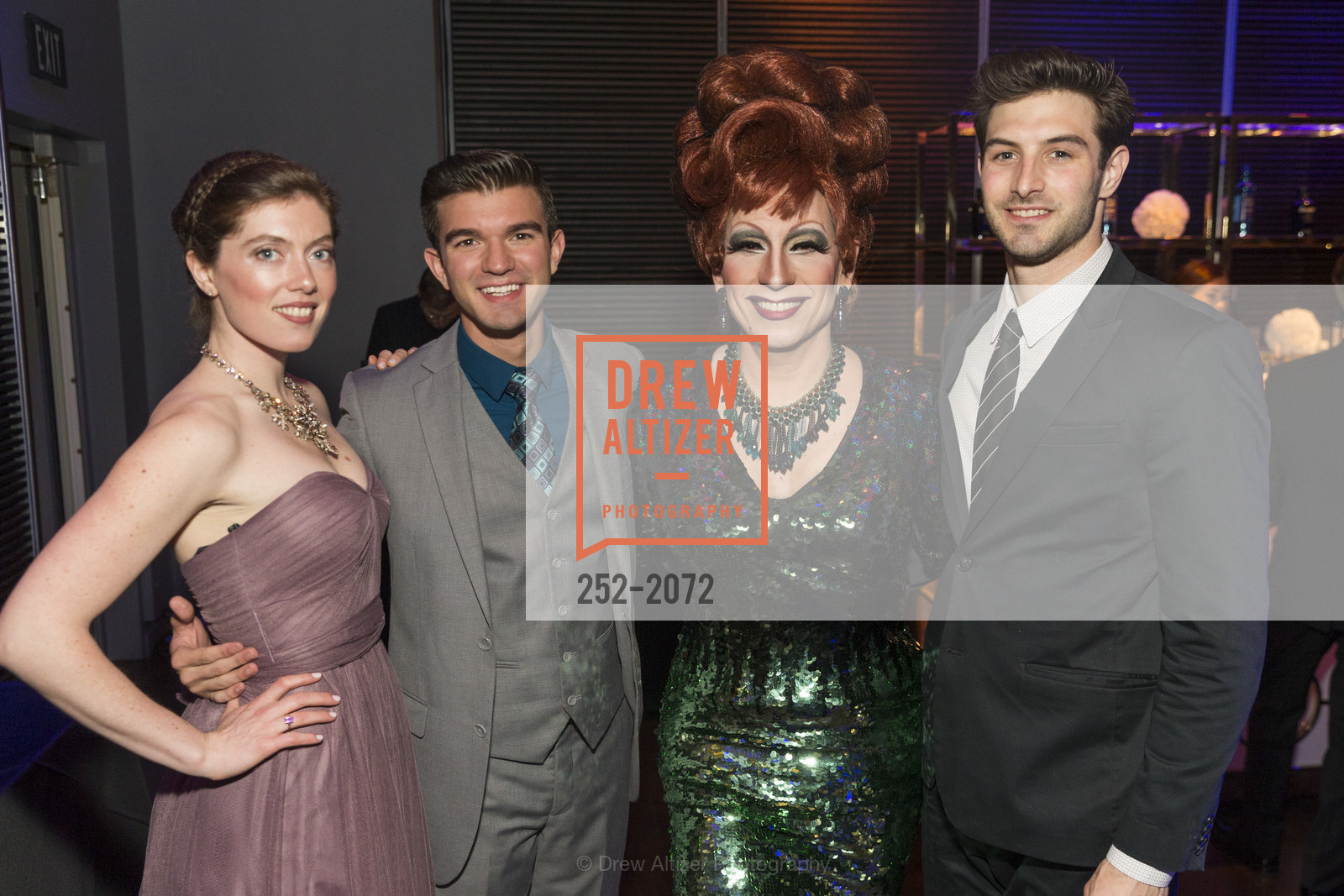 Lily Narbonne, Albert Rubio, Jef Valentine, Justin Genna, A.C.T. 50th Anniversary Gala, 1127 Market St. 1127 Market Street san francisco, California, Photo #252-2072 Lily Narbonne, Albert Rubio, Jef Valentine, Justin Genna, Photo #252-2072