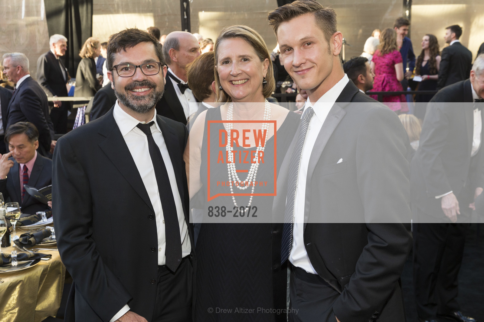 Jerome Guillen, Priscilla Geeslin, Jeremy Geller, A.C.T. 50th Anniversary Gala, 1127 Market St. 1127 Market Street san francisco, California, Photo #838-2072 Jerome Guillen, Priscilla Geeslin, Jeremy Geller, Photo #838-2072