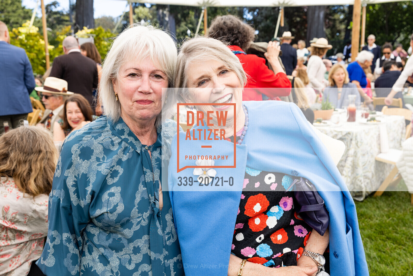 Pamela Scott, Sissy Damner, SF Botanical Garden hosts Garden Feast, SF Botanical Garden. 1199 9th Ave, May 14th, 2022, Photo #339-20721-0 Pamela Scott, Sissy Damner, Photo #339-20721-0