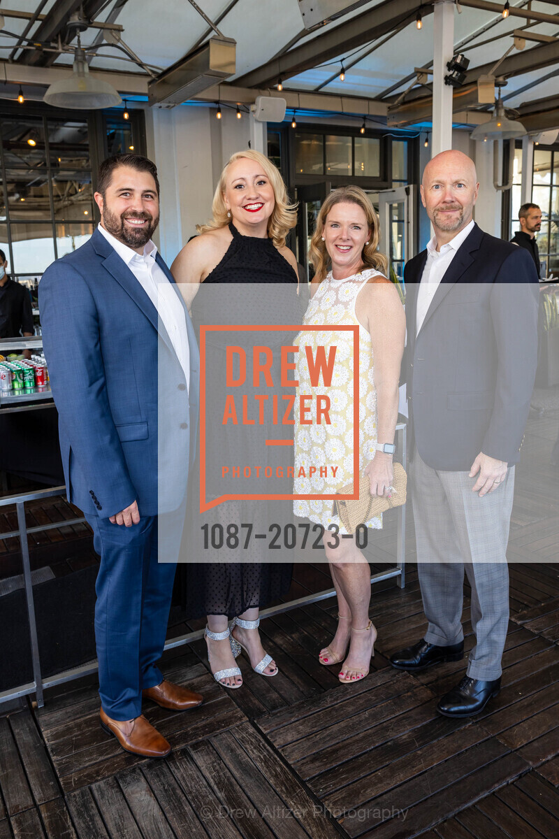 Nick Taylor, Ruth Rankin, Emilie Lynch, Andy Lynch, Raphael House 50th Celebration, La Mar Cebicheria Peruana. PIER 1 1/2 The Embarcadero N, Photo #1087-20723-0 Nick Taylor, Ruth Rankin, Emilie Lynch, Andy Lynch, Photo #1087-20723-0