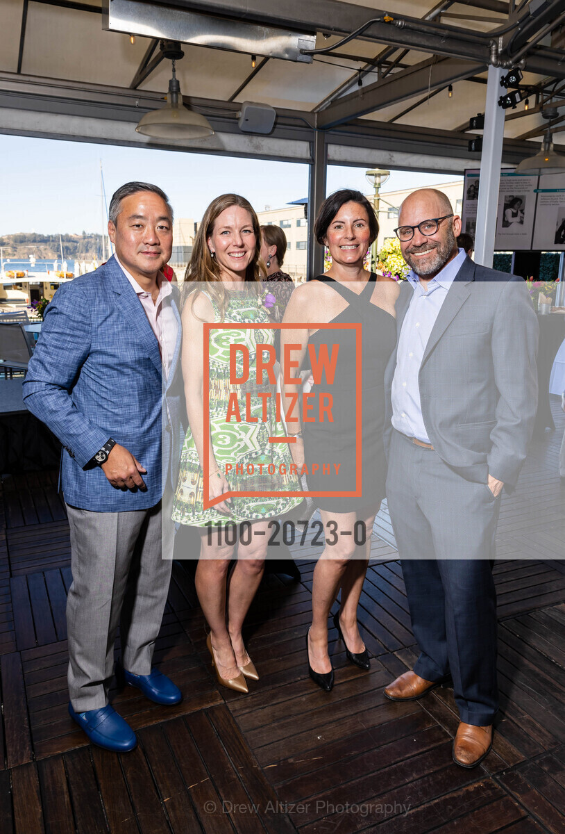 Michael Kim, Laura Kim, Carrie Hecht, Chris Hecht, Raphael House 50th Celebration, La Mar Cebicheria Peruana. PIER 1 1/2 The Embarcadero N, Photo #1100-20723-0 Michael Kim, Laura Kim, Carrie Hecht, Chris Hecht, Photo #1100-20723-0
