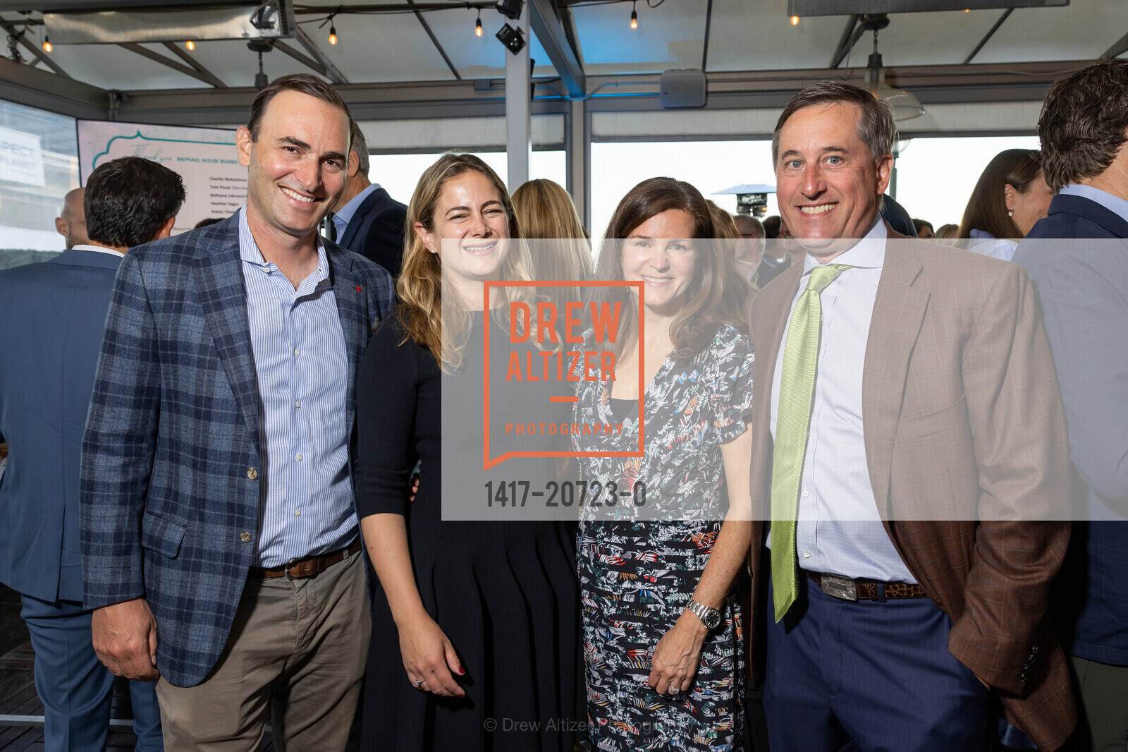 Chris Schreiber, Phoebe Schreiber, Megan Bruno, Michael Bruno, Raphael House 50th Celebration, La Mar Cebicheria Peruana. PIER 1 1/2 The Embarcadero N, Photo #1417-20723-0 Chris Schreiber, Phoebe Schreiber, Megan Bruno, Michael Bruno, Photo #1417-20723-0