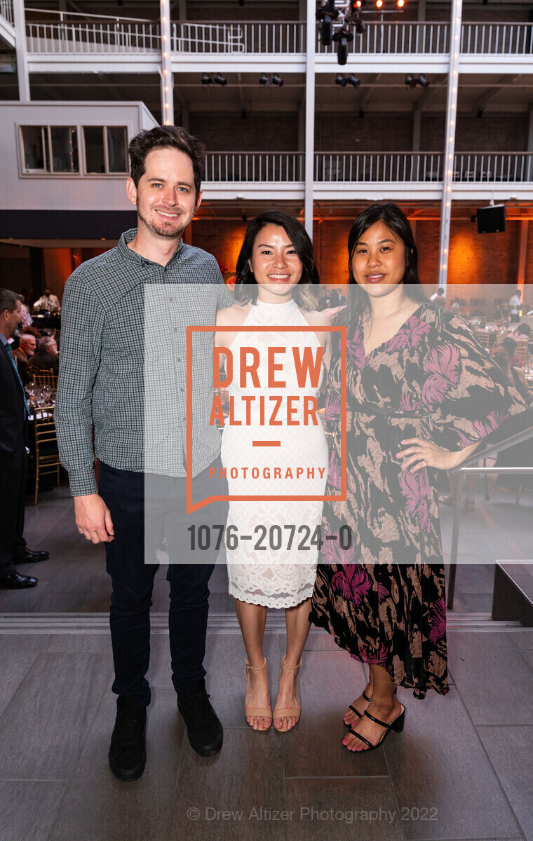 Tyler Mowbray, Thao Truong, Victoria Duong, Episcopal Community Services hosts The CHEFS Gala, San Francisco Design Center Galleria. 101 Henry Adams St, May 15th, 2022, Photo #1076-20724-0 Tyler Mowbray, Thao Truong, Victoria Duong, Photo #1076-20724-0