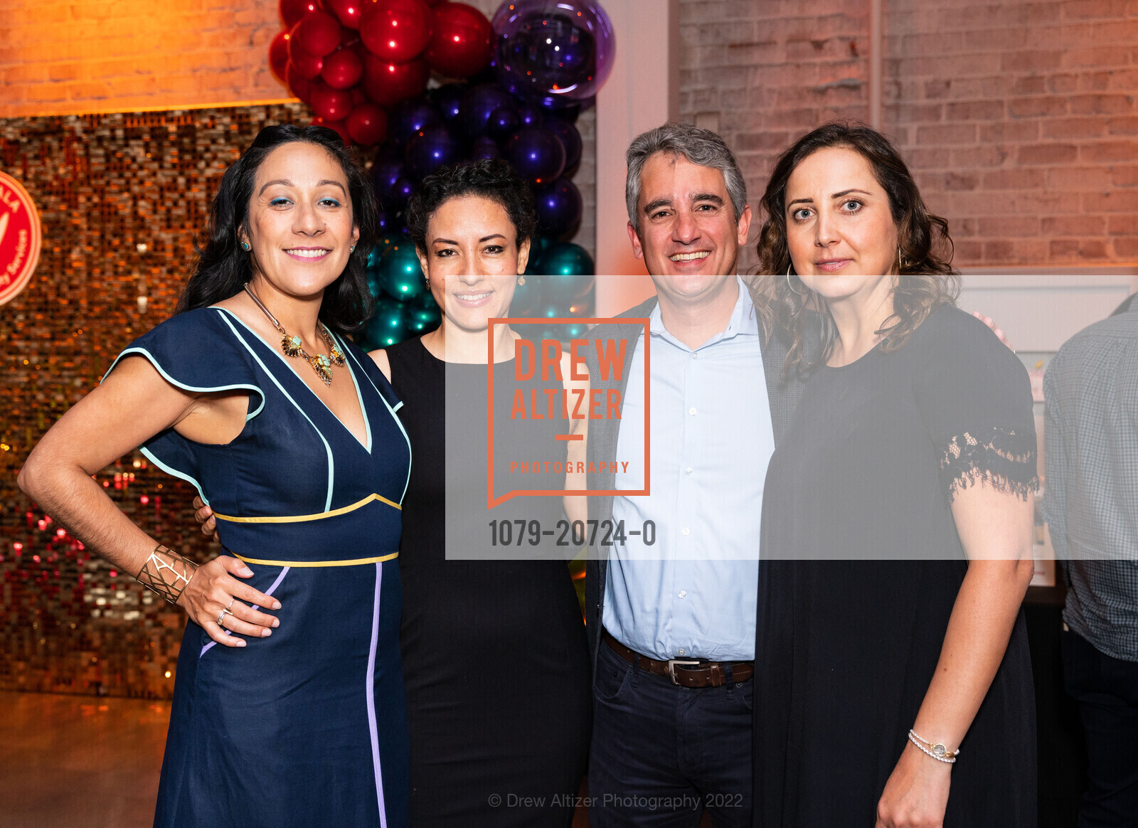 Melissa Garcia, Lila Cohen, Arash Baradaran, Janan Baradaran, Episcopal Community Services hosts The CHEFS Gala, San Francisco Design Center Galleria. 101 Henry Adams St, May 15th, 2022, Photo #1079-20724-0 Melissa Garcia, Lila Cohen, Arash Baradaran, Janan Baradaran, Photo #1079-20724-0