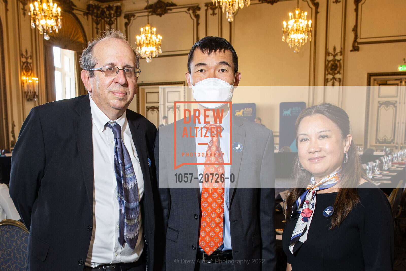 Mark Cohen, Yado Lin, Fan Tan Smith, Asia Society Northern California hosts Vietnamese Prime Minister Pham Minh Chinh, The Fairmont, May 17th, 2022, Photo #1057-20726-0 Mark Cohen, Yado Lin, Fan Tan Smith, Photo #1057-20726-0