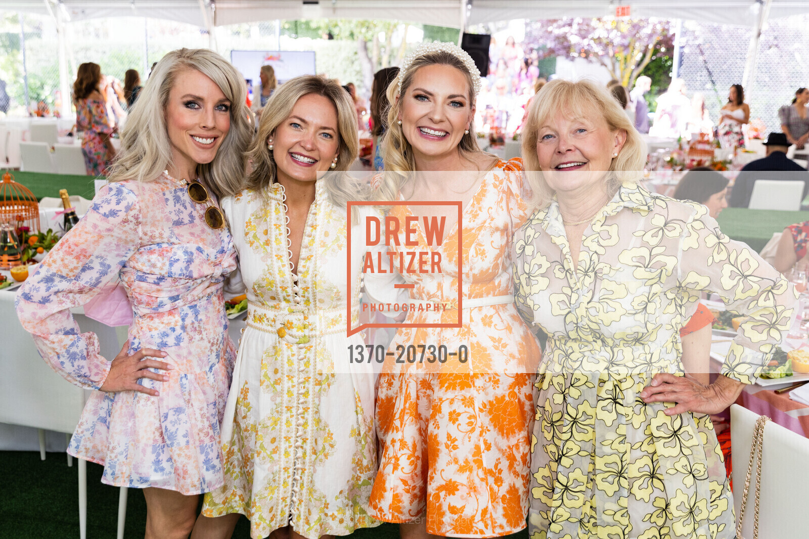 Sarah Emmott, Stephanie Lacey, Erin Calihan, Karen Cooney, PARCA Auxiliary Luncheon, Private Residence, Photo #1370-20730-0 Sarah Emmott, Stephanie Lacey, Erin Calihan, Karen Cooney, Photo #1370-20730-0
