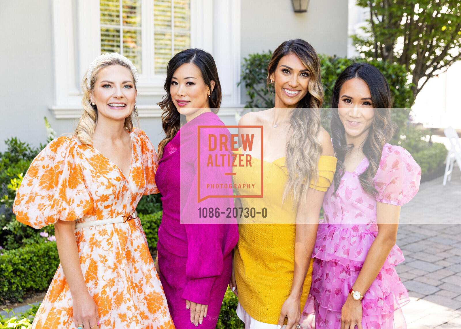 Erin Calihan, Kristina Lo, Vanessa Courneen, Jackie Hsu, PARCA Auxiliary Luncheon, Private Residence, Photo #1086-20730-0 Erin Calihan, Kristina Lo, Vanessa Courneen, Jackie Hsu, Photo #1086-20730-0