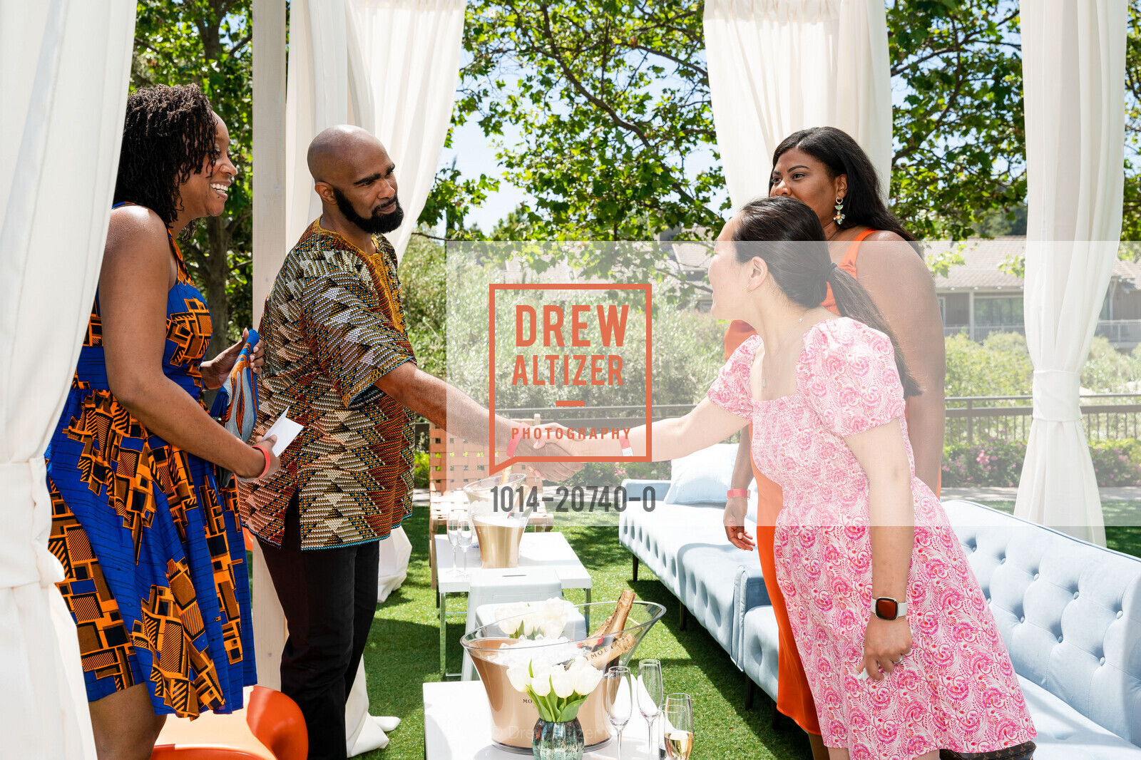 Edua Dickerson, James Harrison, Racquel Muindi, Claire Wong, Culture Shifting Awards 2022, Rosewood Sand Hill. 2825 Sand Hill Rd, Menlo Park, CA 94025, May 22nd, 2022, Photo #1014-20740-0 Edua Dickerson, James Harrison, Racquel Muindi, Claire Wong, Photo #1014-20740-0