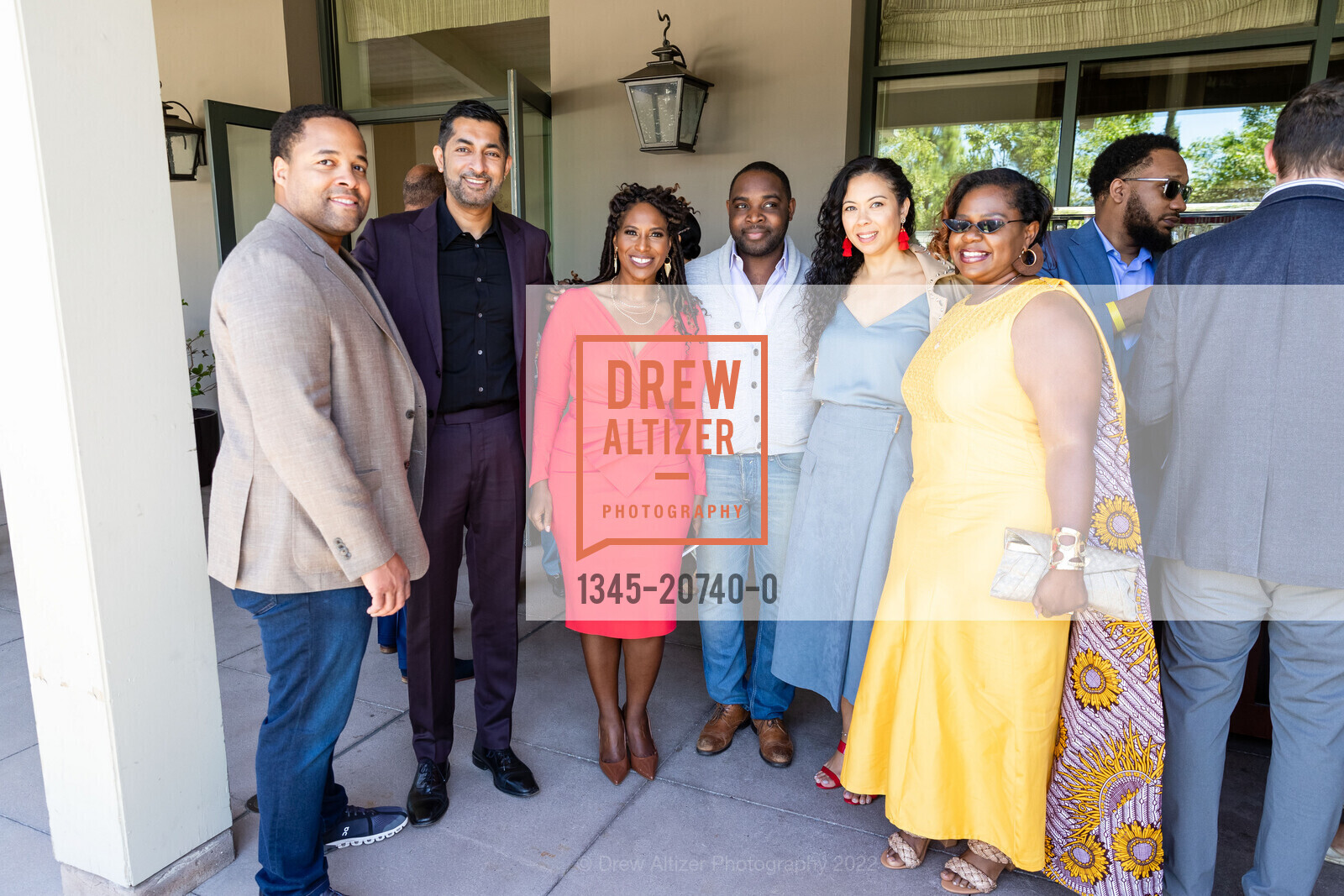 Chris Mockley, Prakash Janakiraman, Jotaka Eaddy, Enoch Ancwi, Marquesa Finch, Angela Angel, Culture Shifting Awards 2022, Rosewood Sand Hill. 2825 Sand Hill Rd, Menlo Park, CA 94025, May 22nd, 2022, Photo #1345-20740-0 Chris Mockley, Prakash Janakiraman, Jotaka Eaddy, Enoch Ancwi, Marquesa Finch, Angela Angel, Photo #1345-20740-0